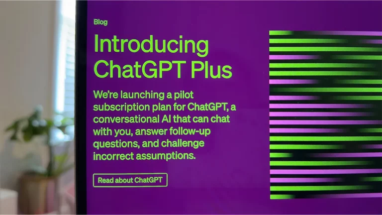 Subscribe to ChatGPT Plus